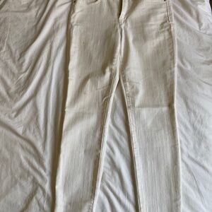 Madewell Size 28 T White Jeans